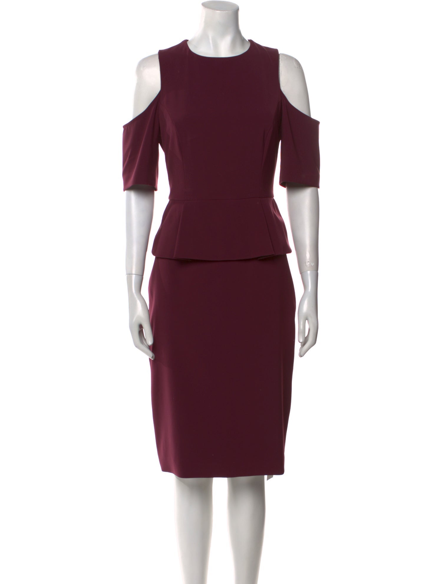 Ted Baker Crew Neck Midi Length Dress