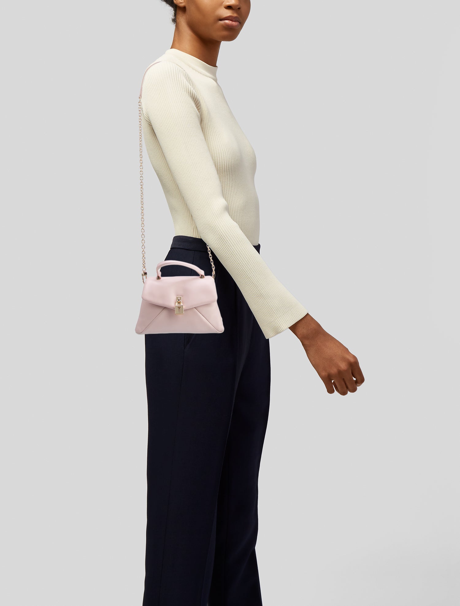 Ted Baker Leather Top Handle Bag