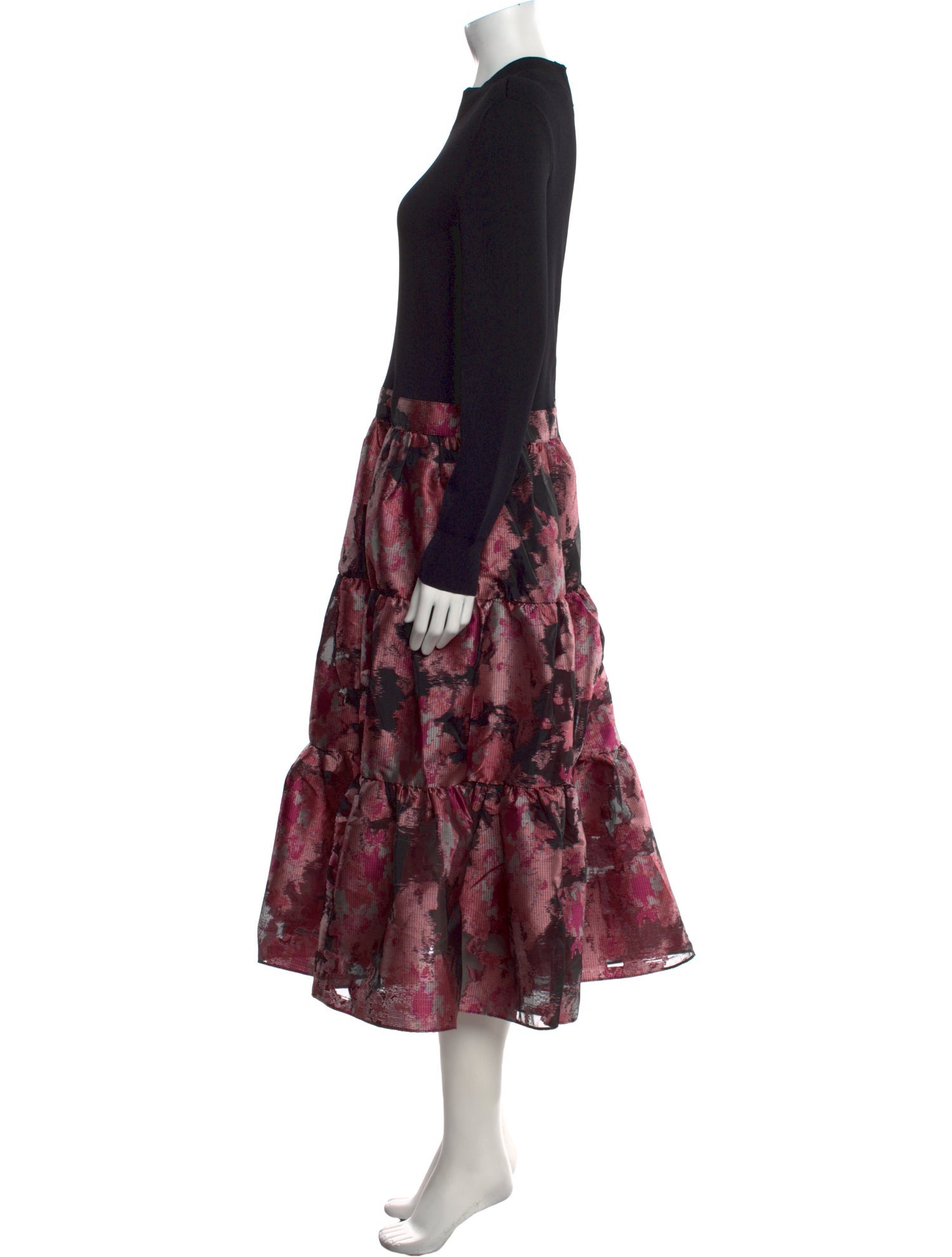 Ted Baker Floral Print Long Dress