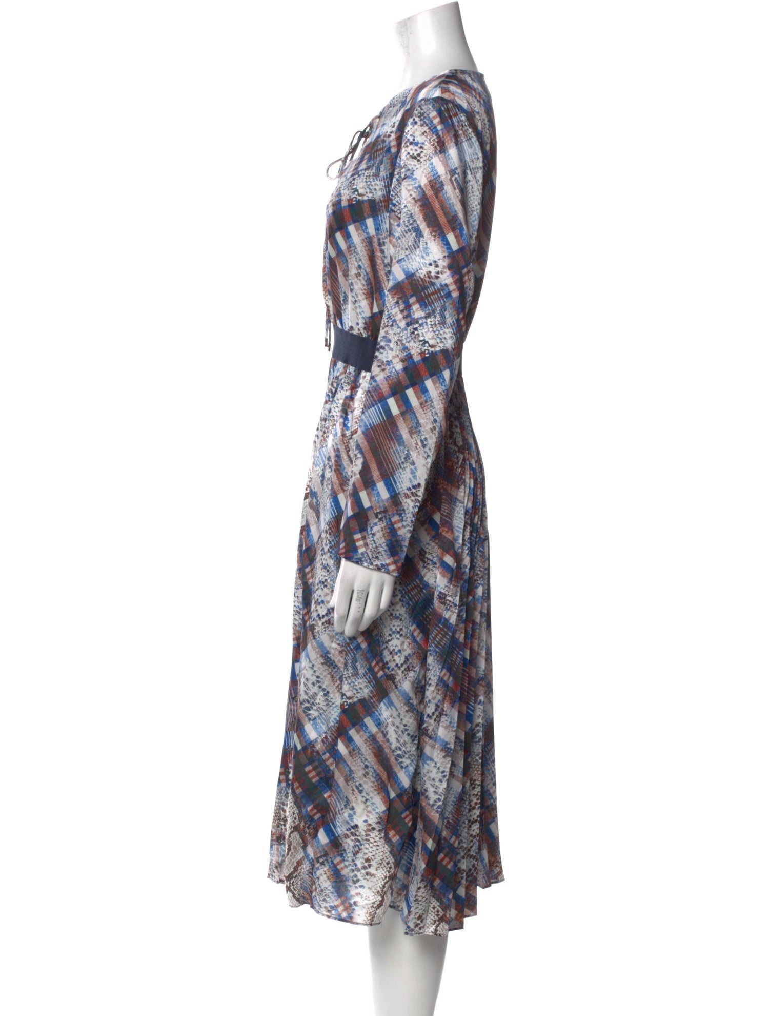 Ted Baker Printed Midi Length Dress