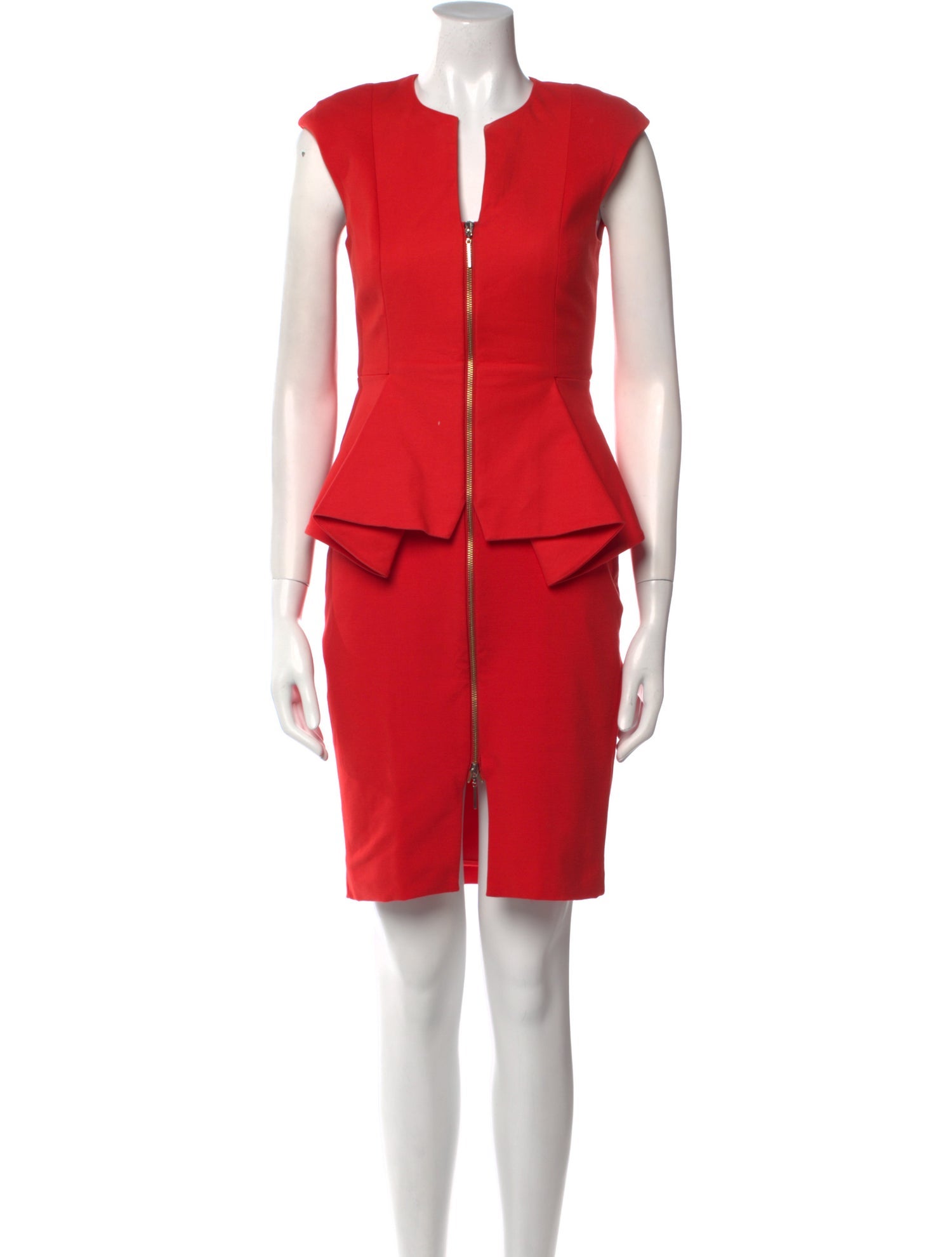 Ted Baker V-Neck Knee-Length Dress