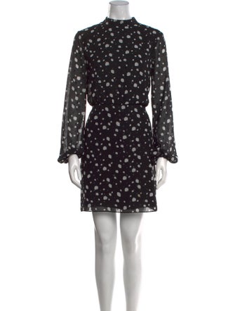 Ted Baker Polka Dot Print Mini Dress