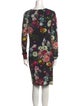 Ted Baker Floral Print Knee-Length Dress