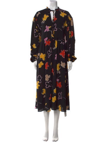 Ted Baker Dresses Floral Print Long Dress S