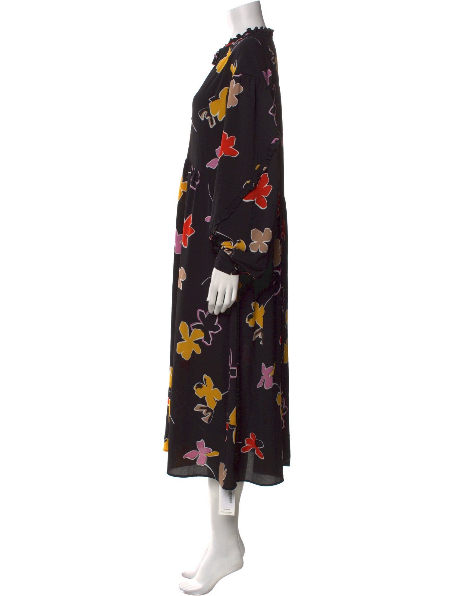 Ted Baker Floral Print Long Dress w/ Tags