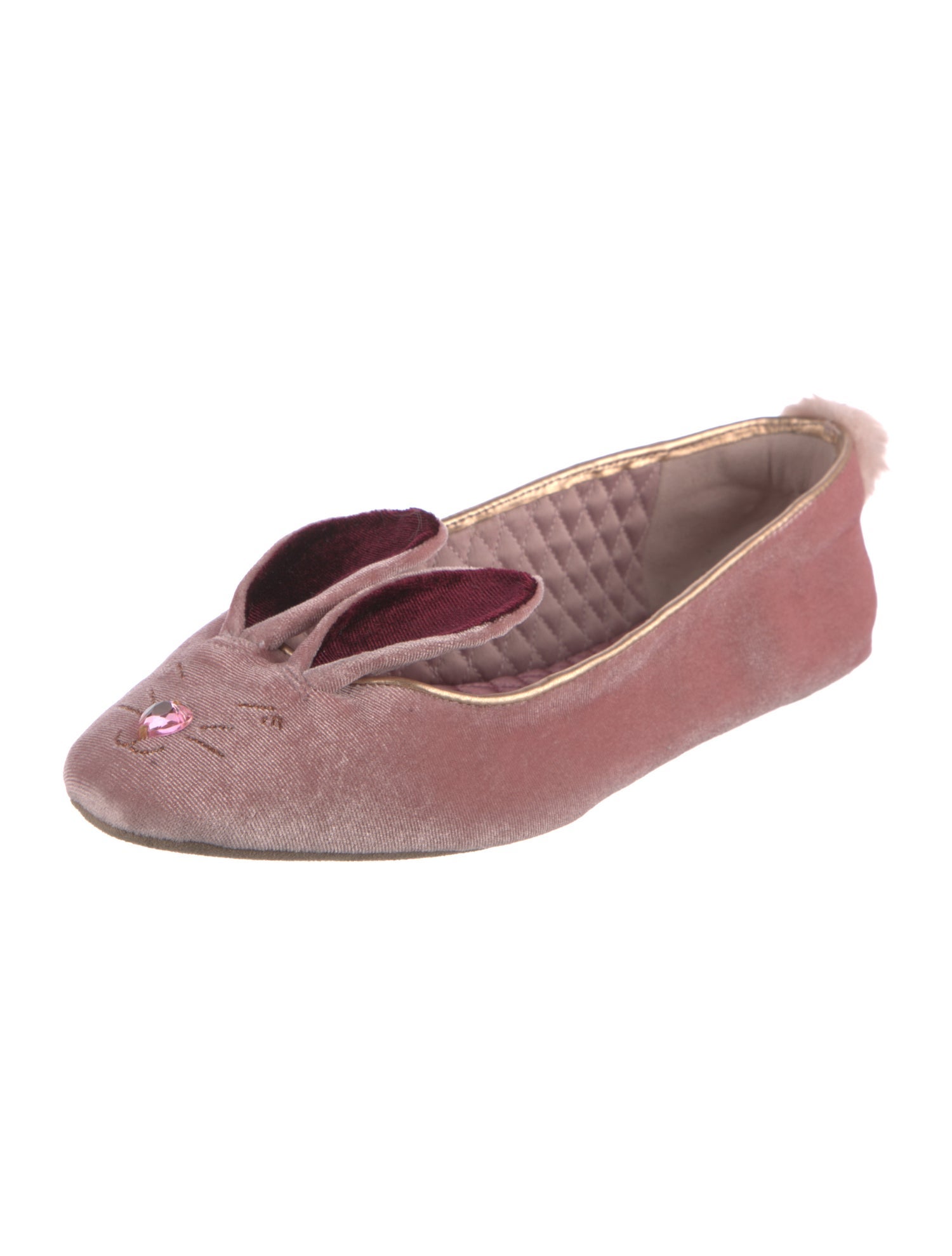 Ted Baker Velvet Flats