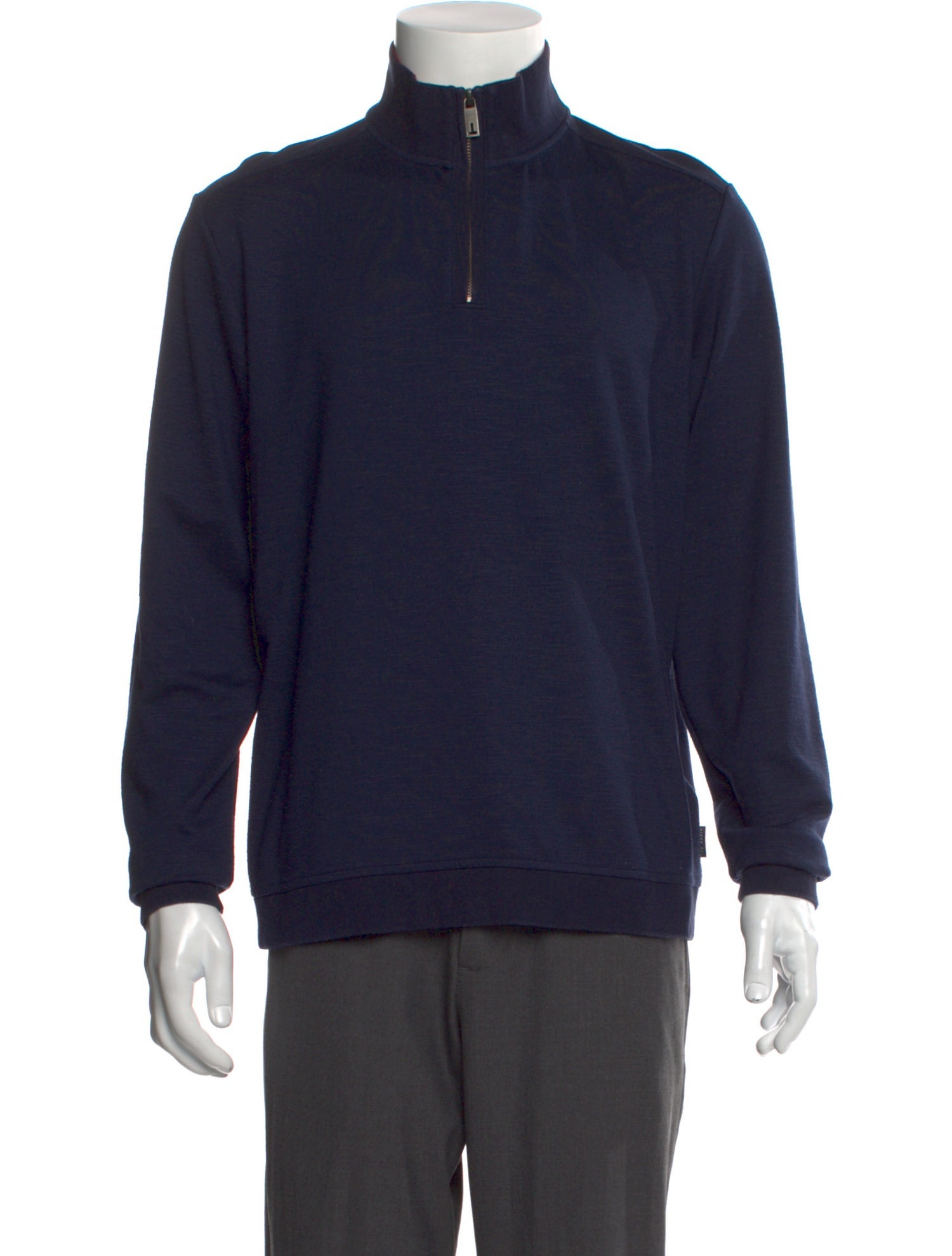 Ted Baker Turtleneck Long Sleeve Polo Sweater