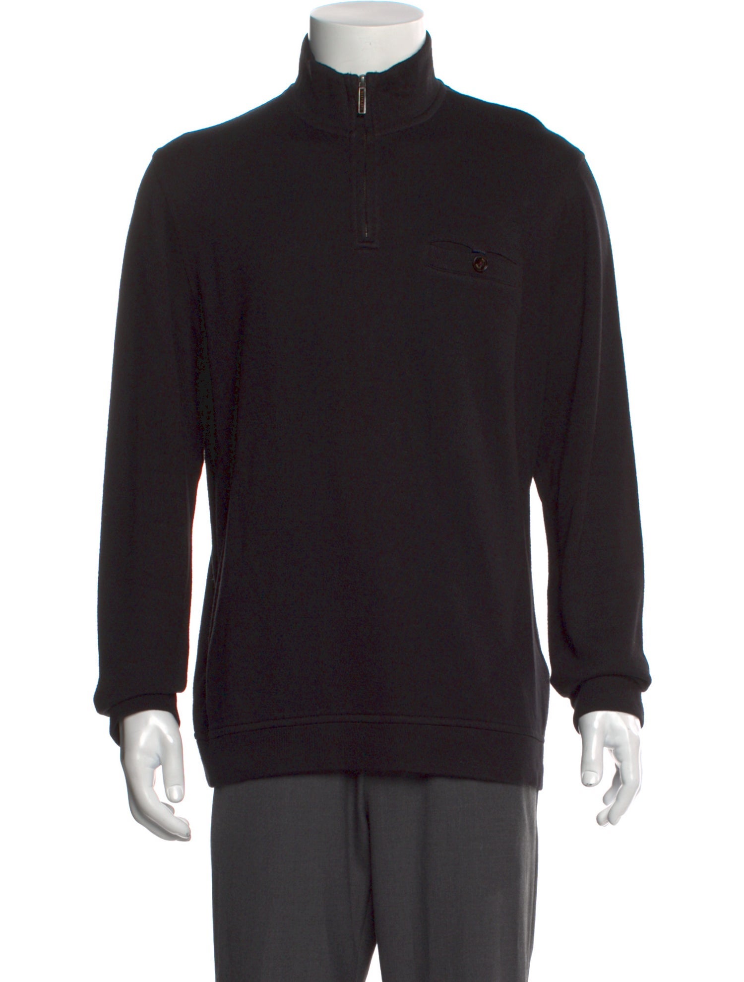 Ted Baker Turtleneck Long Sleeve Polo Sweater