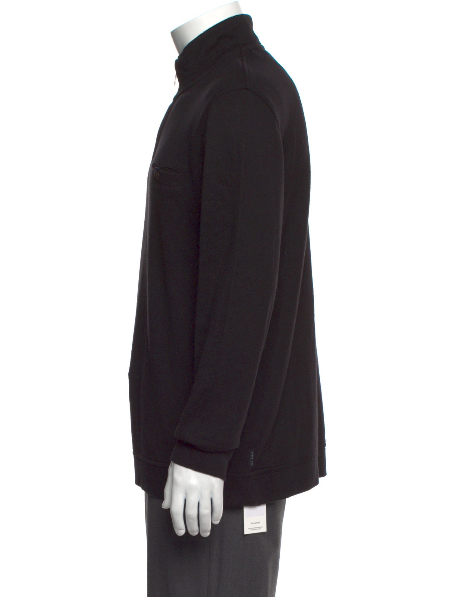 Ted Baker Turtleneck Long Sleeve Polo Sweater