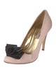 Ted Baker Satin Colorblock Pattern Pumps