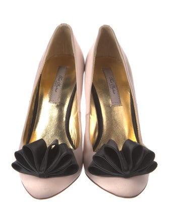 Ted Baker Satin Colorblock Pattern Pumps