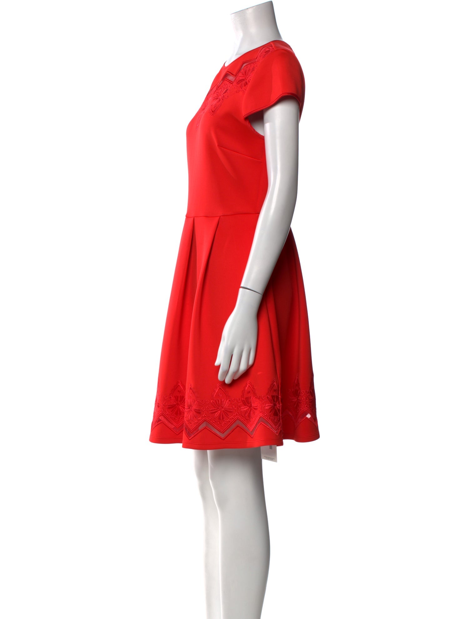 Ted Baker Crew Neck Knee-Length Dress