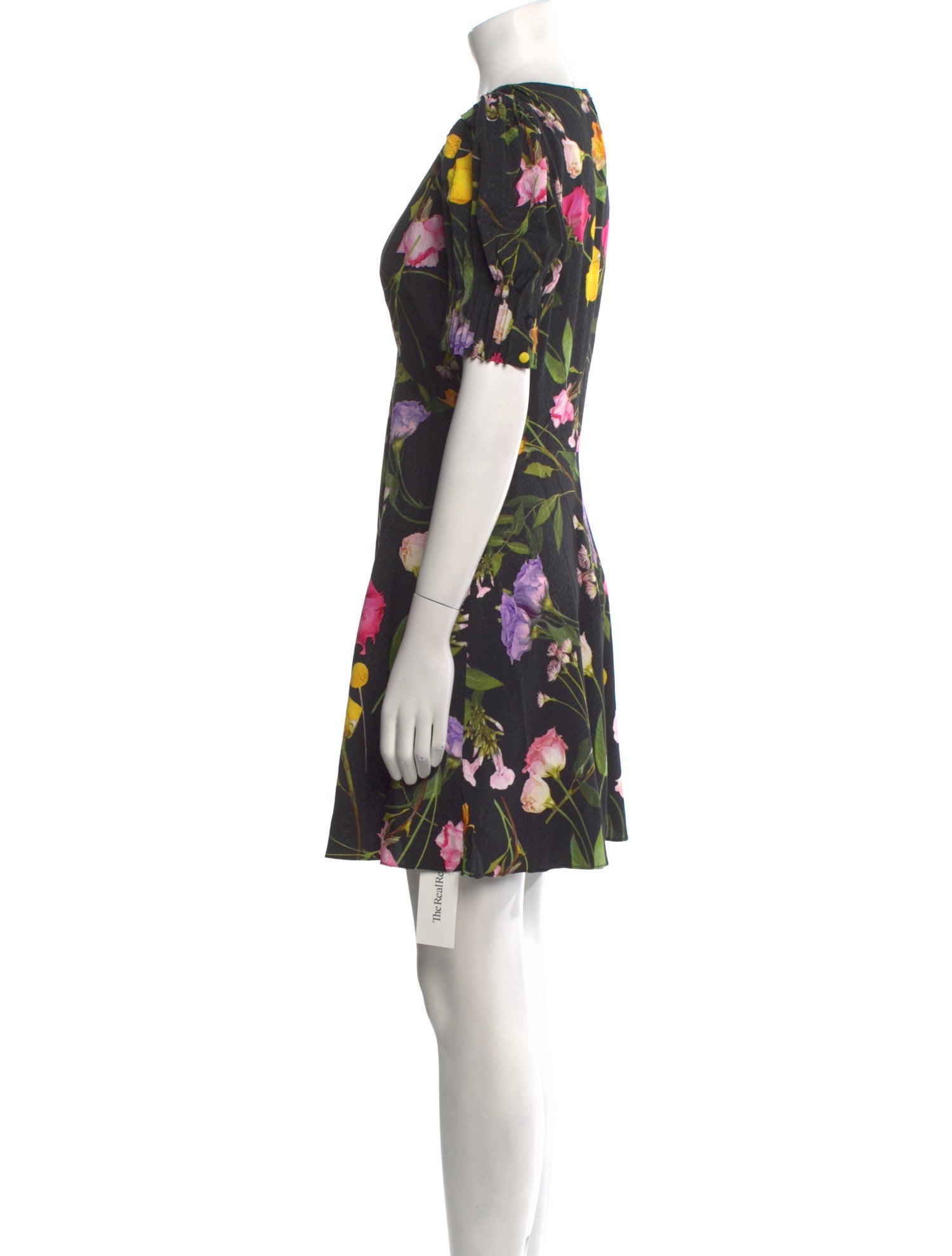 Ted Baker Floral Print Mini Dress