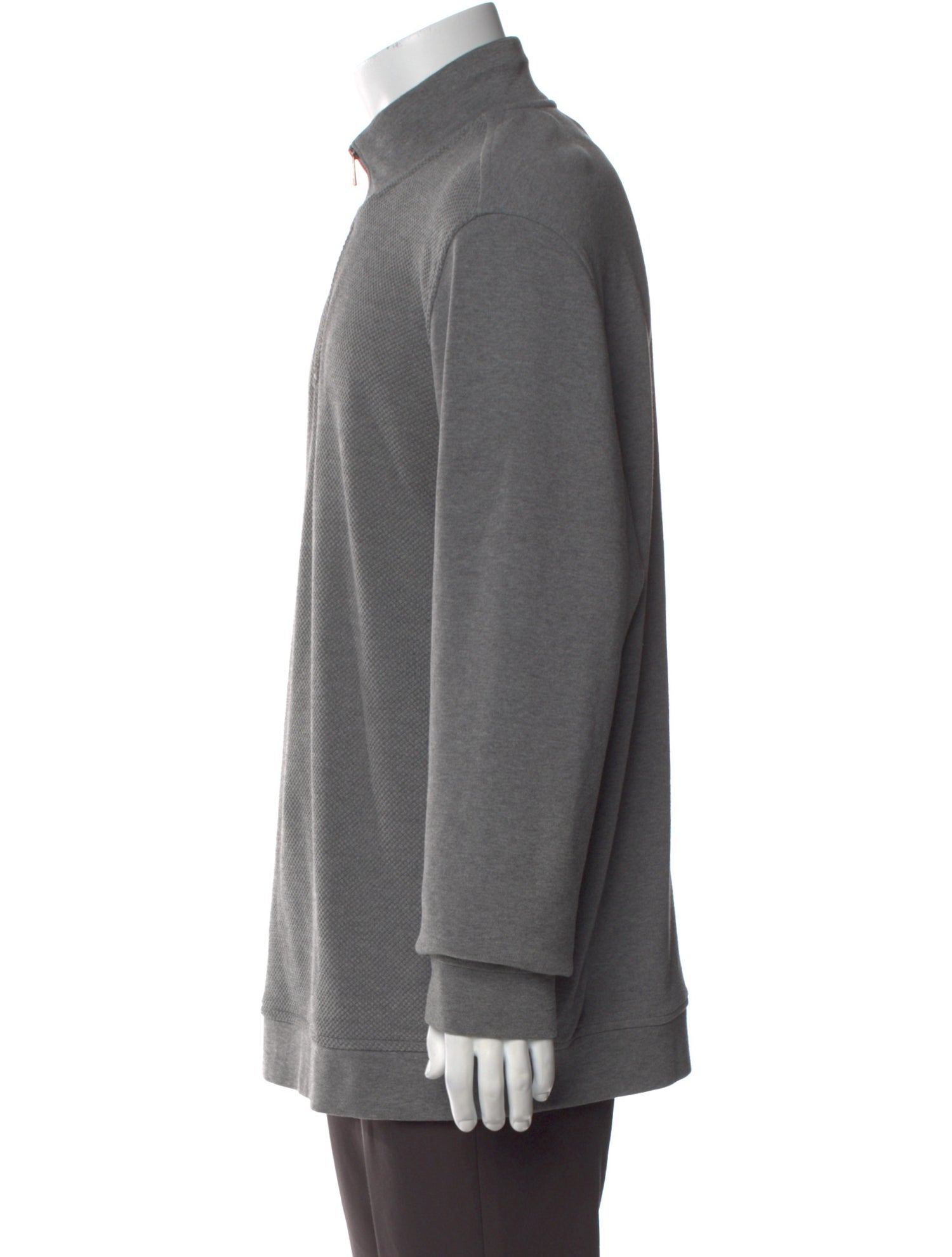 Ted Baker Mock Neck Long Sleeve Polo Sweater