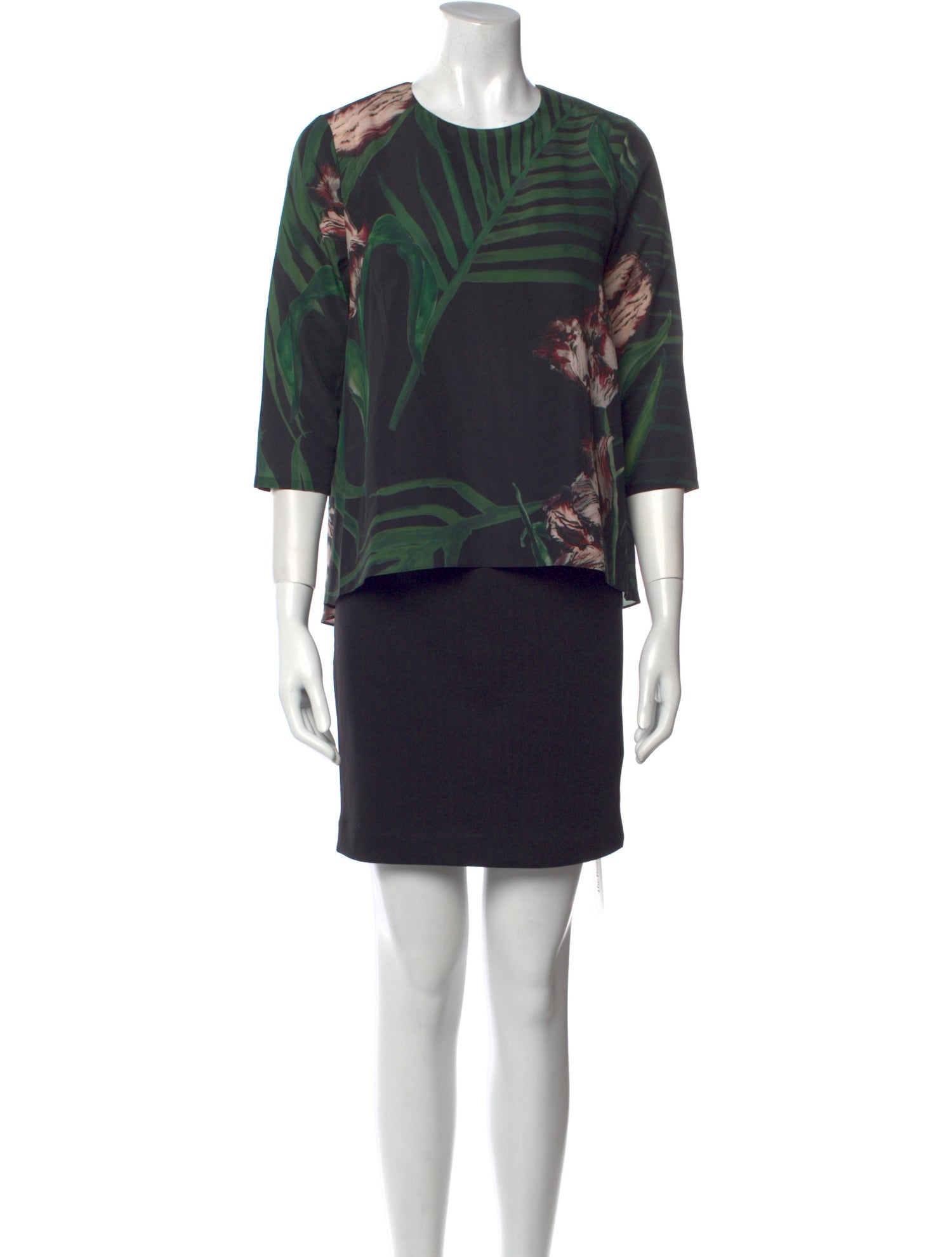 Ted Baker Printed Mini Dress