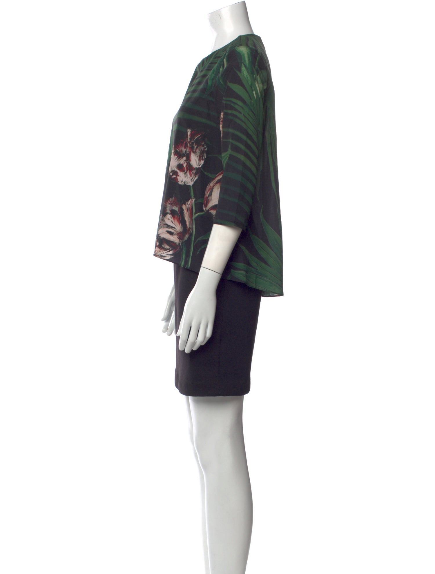 Ted Baker Printed Mini Dress