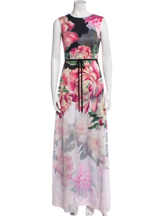 Ted Baker Silk Long Dress