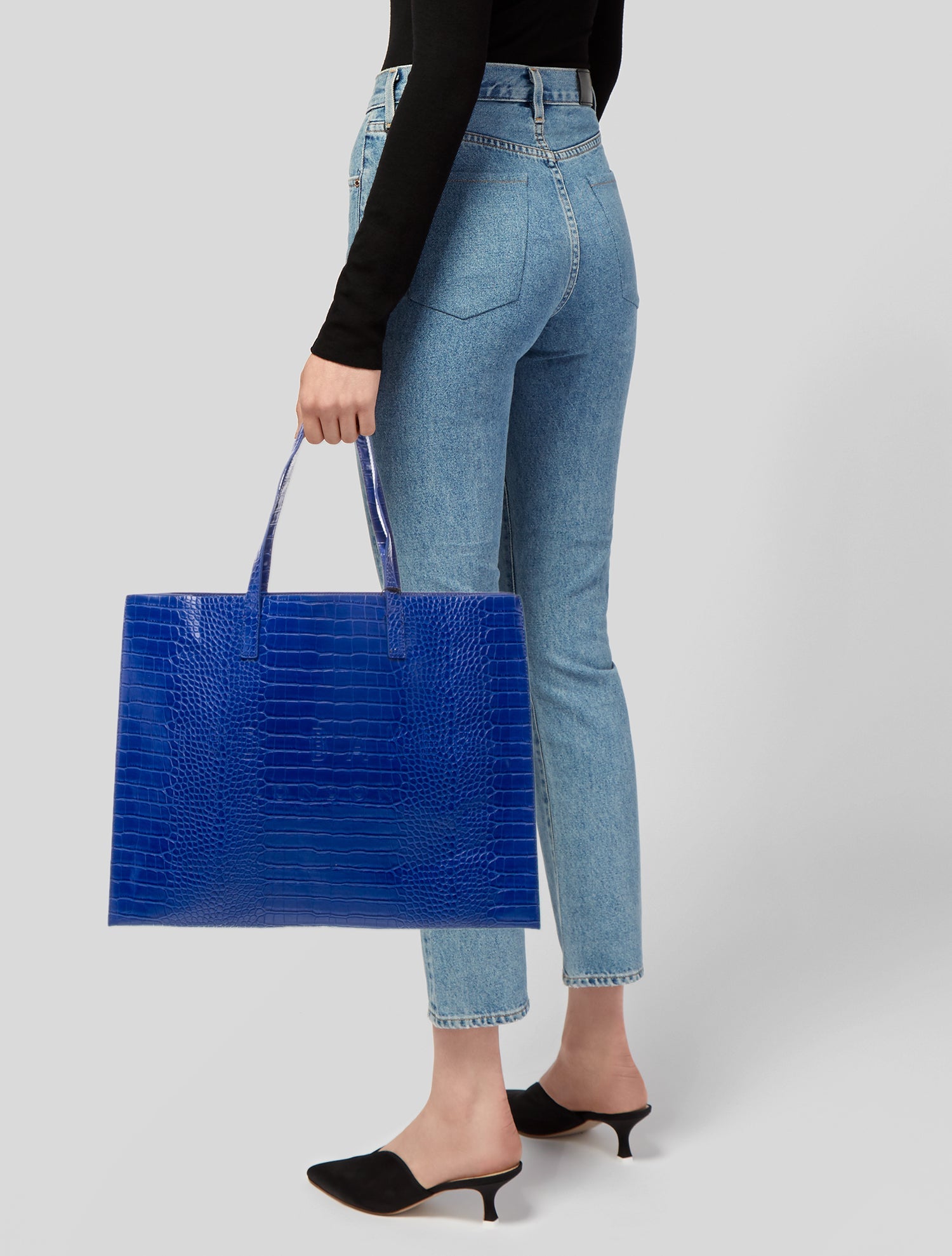 Ted Baker Embossed Leather Tote