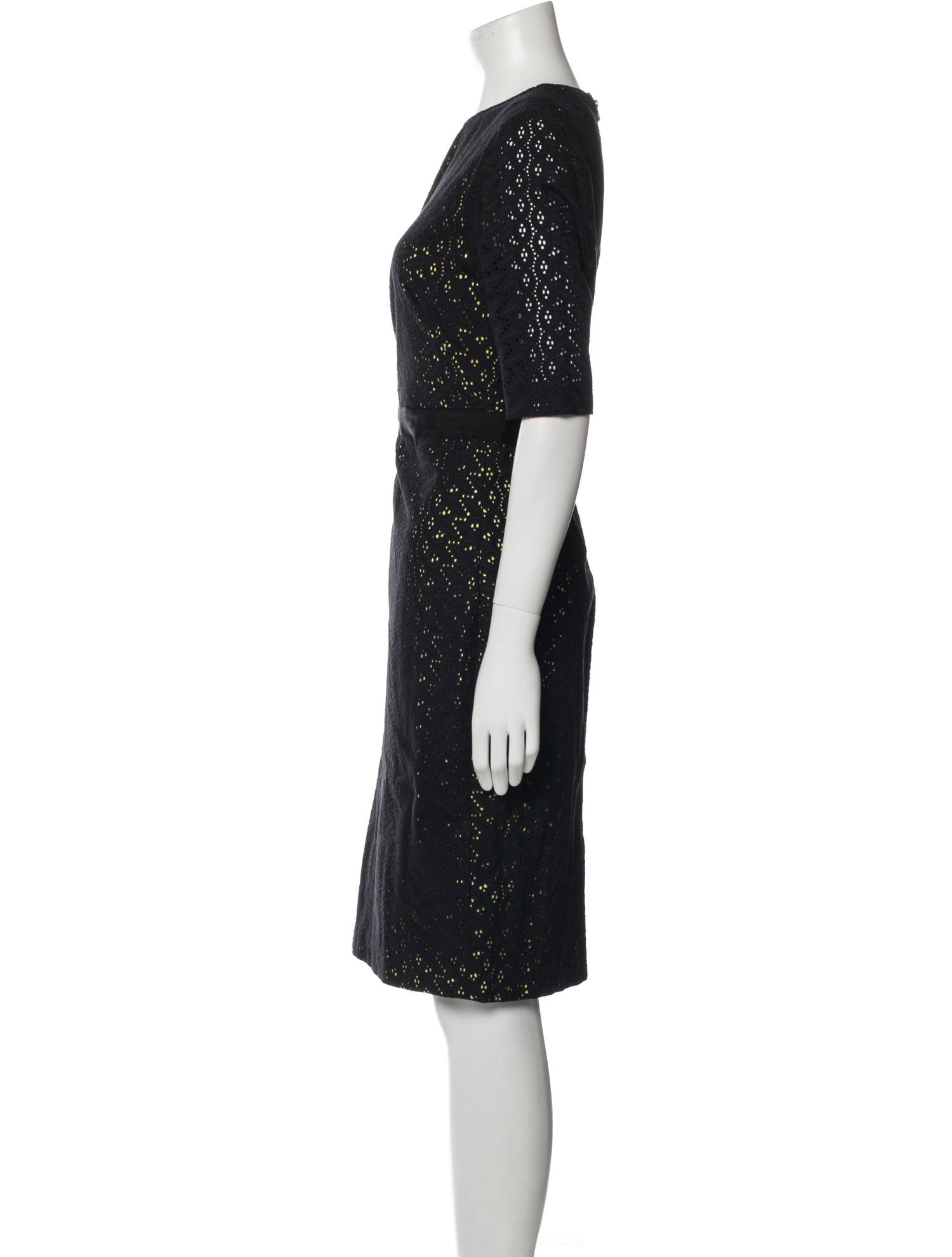 Ted Baker Crew Neck Knee-Length Dress