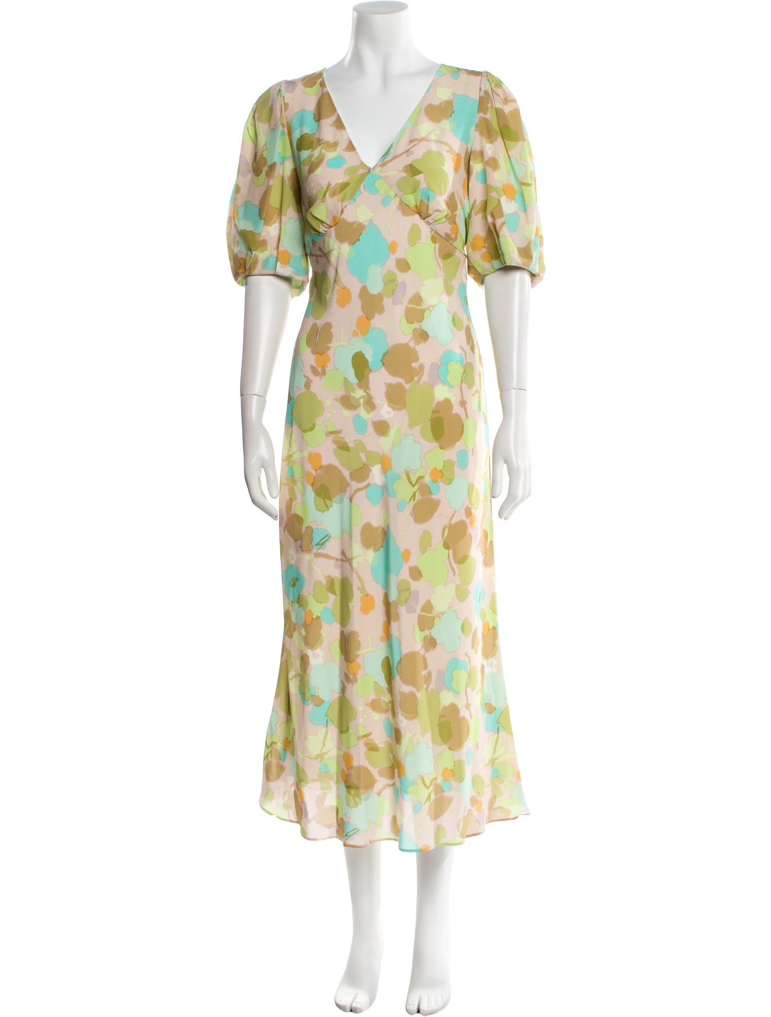 Ted Baker Silk Long Dress w/ Tags
