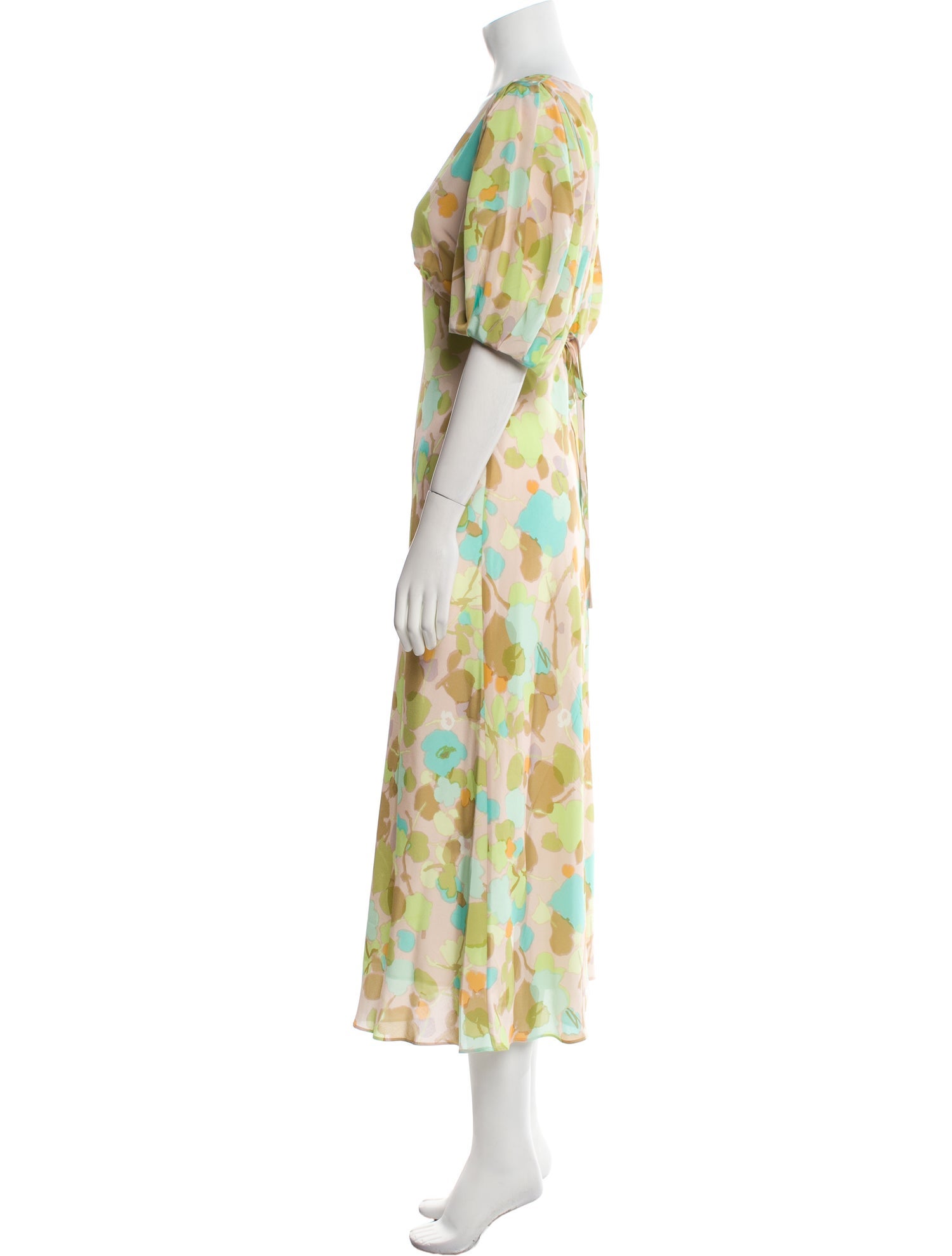 Ted Baker Silk Long Dress w/ Tags