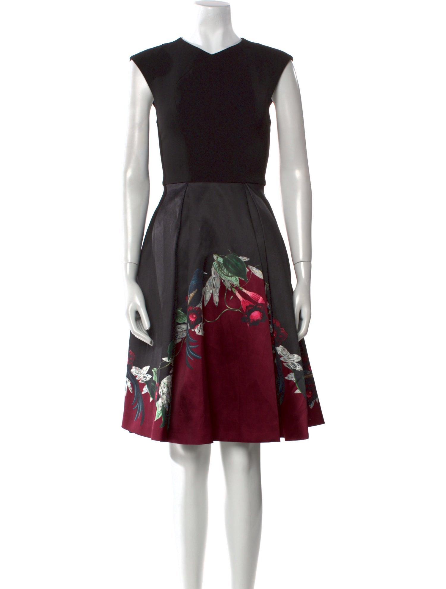 Ted Baker Printed Knee-Length Dress