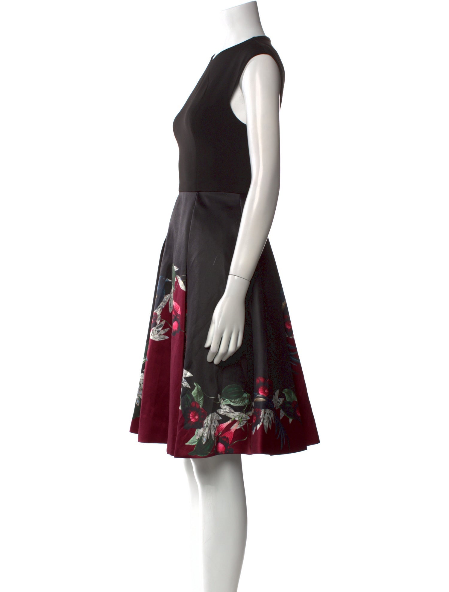 Ted Baker Printed Knee-Length Dress