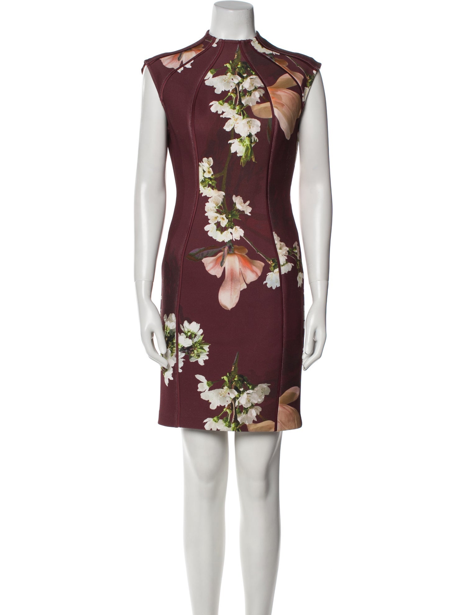 Ted Baker Floral Print Mini Dress