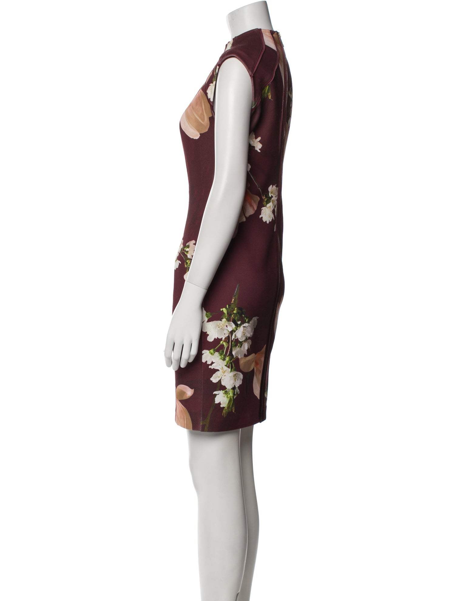 Ted Baker Floral Print Mini Dress