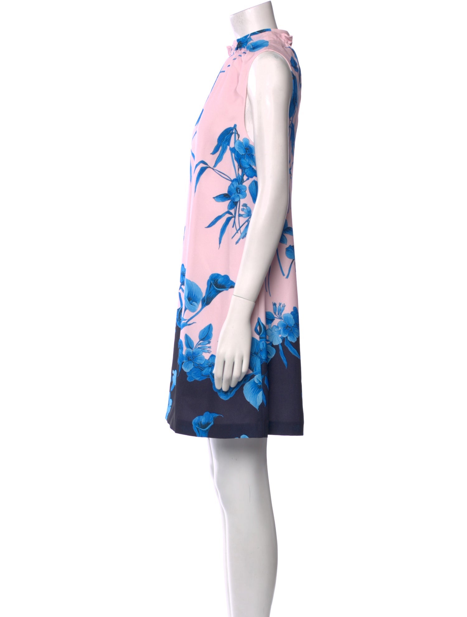 Ted Baker Floral Print Mini Dress