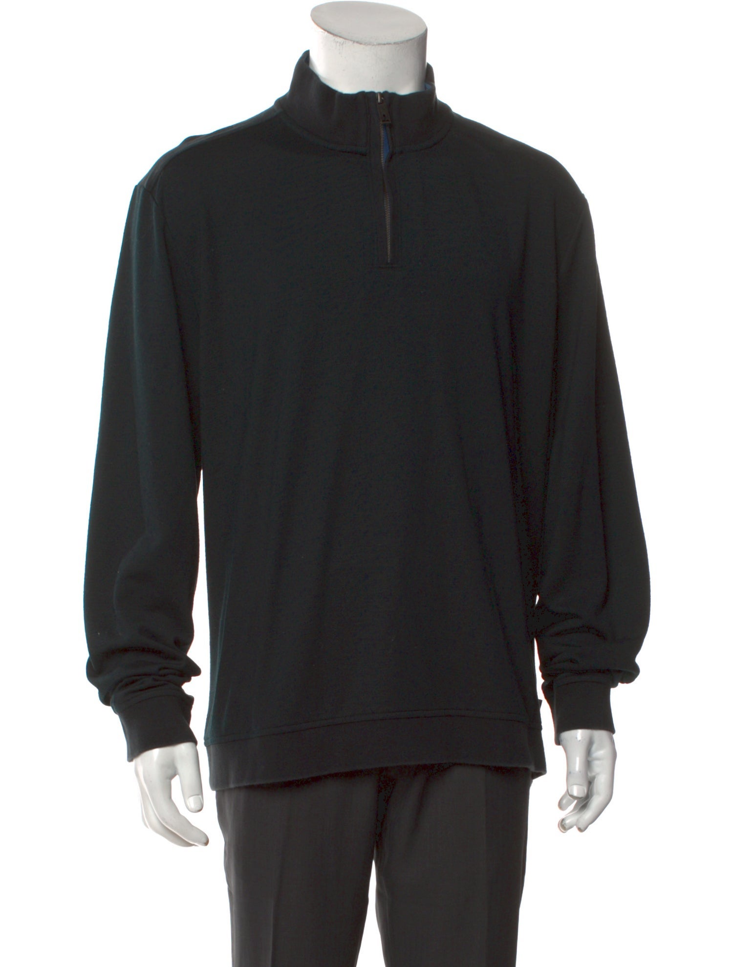 Ted Baker Mock Neck Long Sleeve Polo Sweater