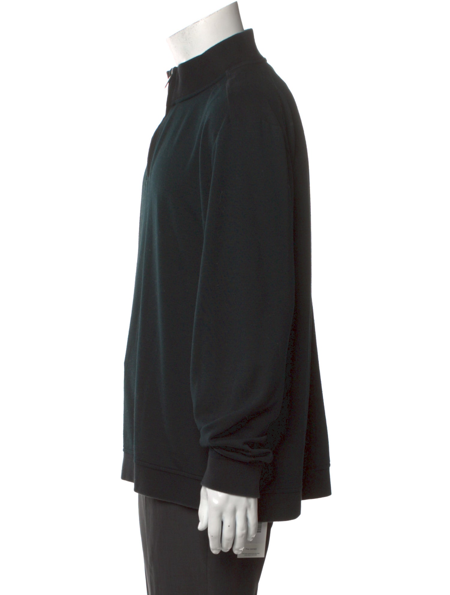 Ted Baker Mock Neck Long Sleeve Polo Sweater