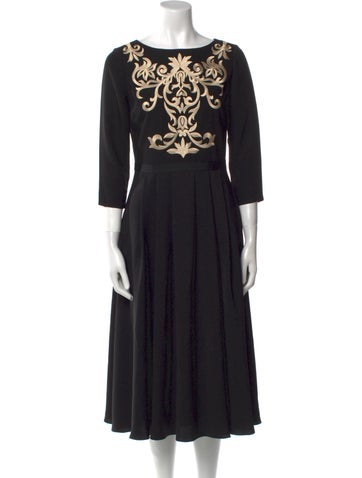 Ted Baker Dresses Bateau Neckline Midi Length Dress M