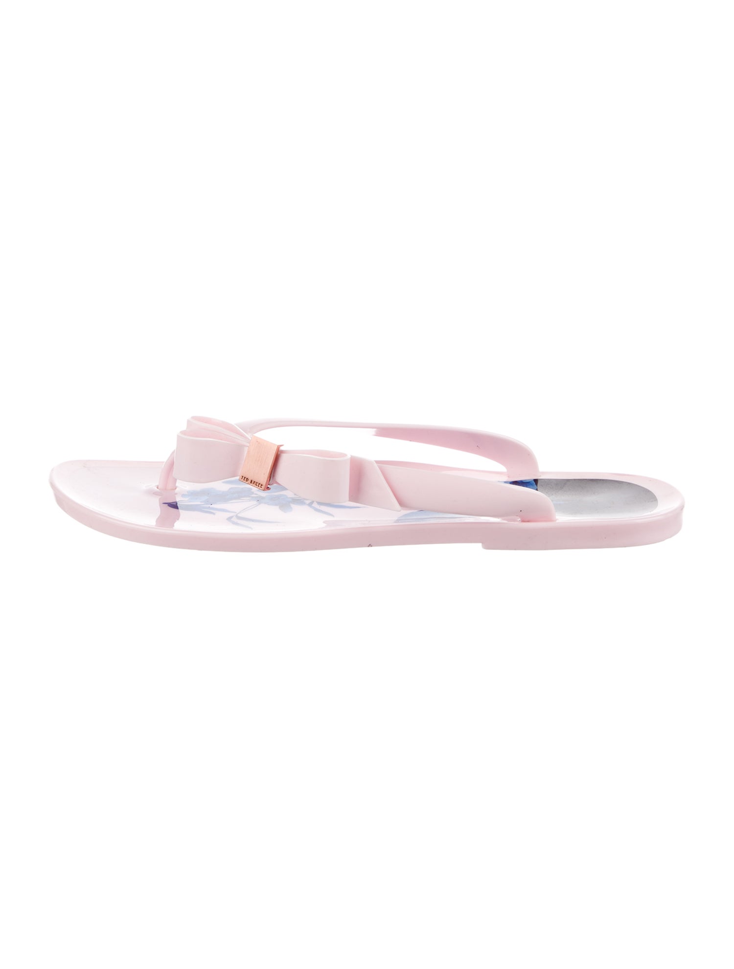 Ted Baker Rubber Bow Accents Slides