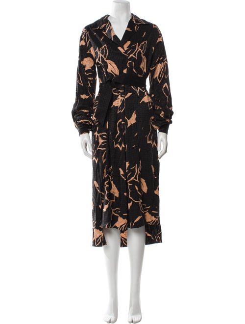 Ted Baker Printed Long Dress
