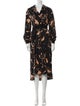 Ted Baker Printed Long Dress