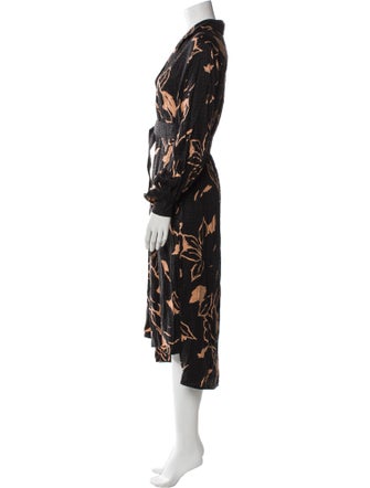 Ted Baker Printed Long Dress