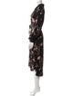 Ted Baker Printed Long Dress