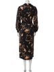 Ted Baker Printed Long Dress