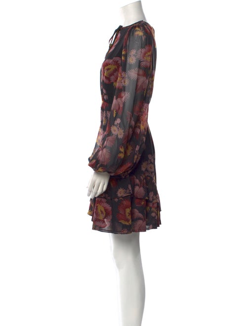 Ted Baker Floral Print Mini Dress