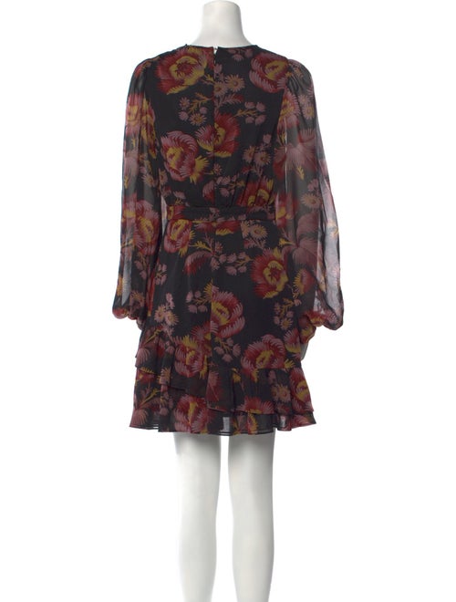 Ted Baker Floral Print Mini Dress