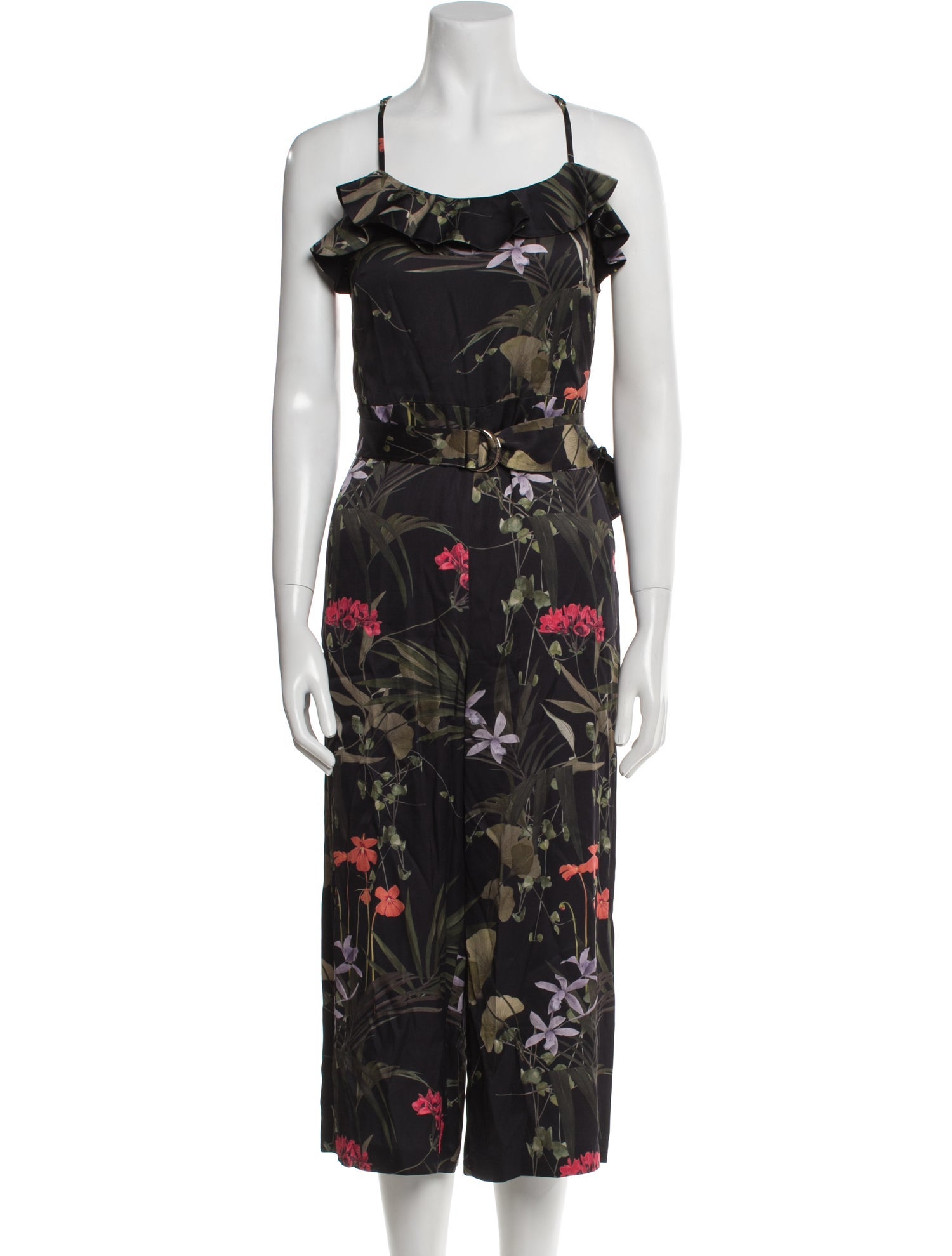 Ted Baker Printed Scoop Neck Jumpsuit