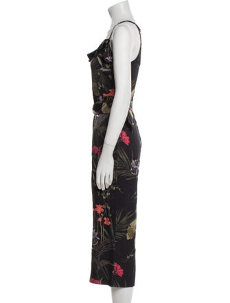 Ted Baker Printed Scoop Neck Jumpsuit