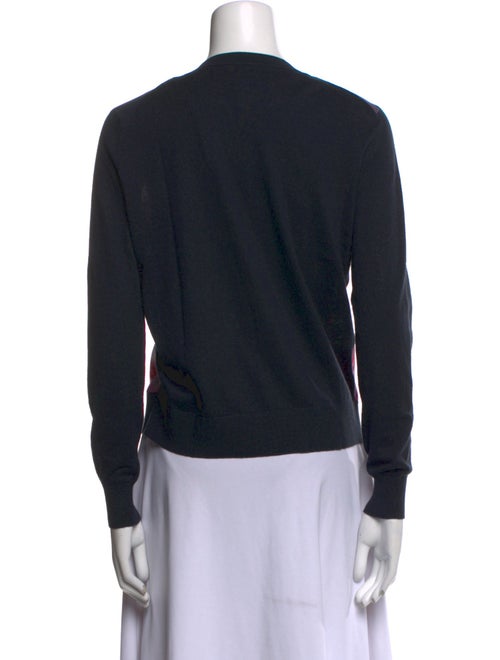 Ted Baker Floral Print Scoop Neck Sweater