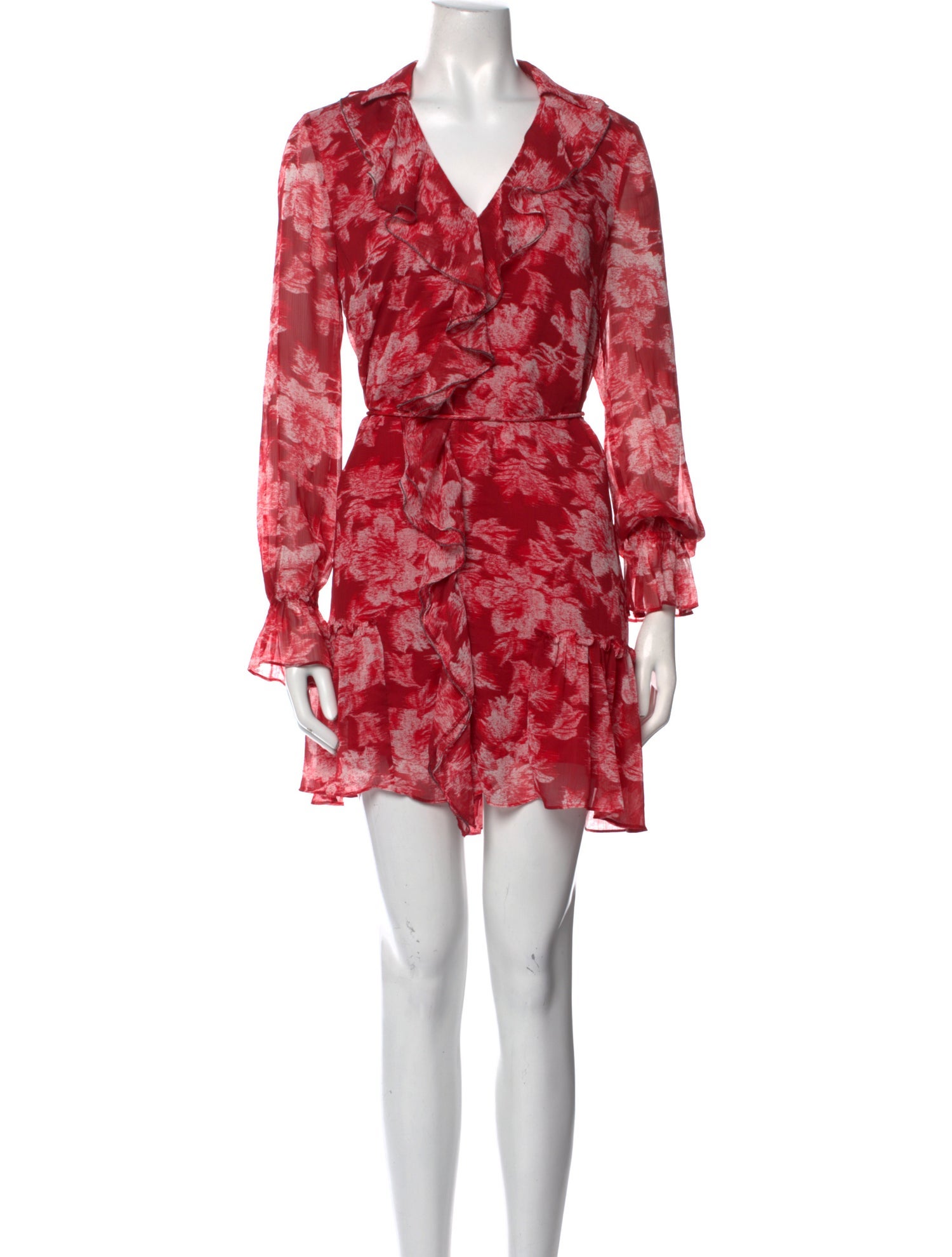 Ted Baker Floral Print Mini Dress
