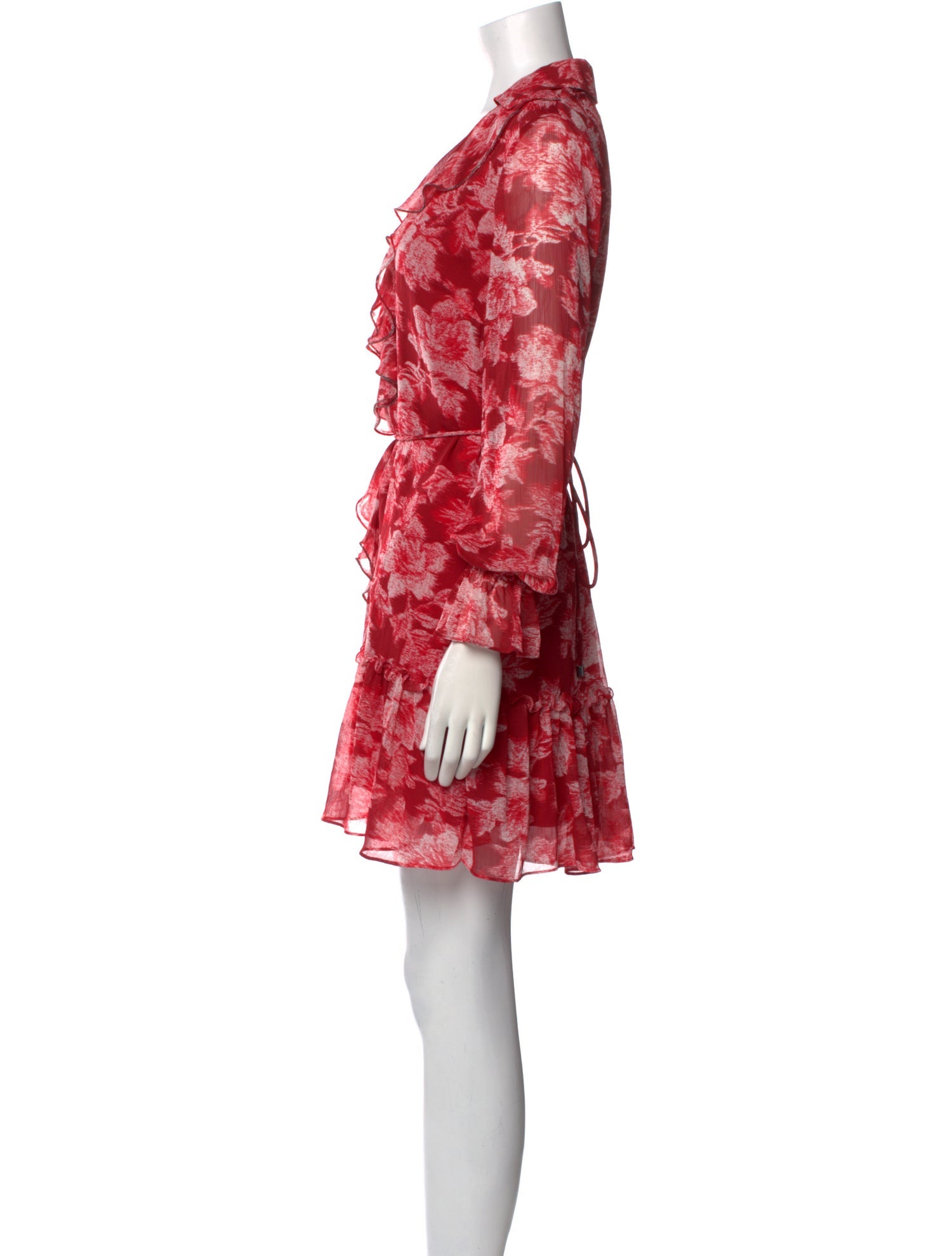 Ted Baker Floral Print Mini Dress