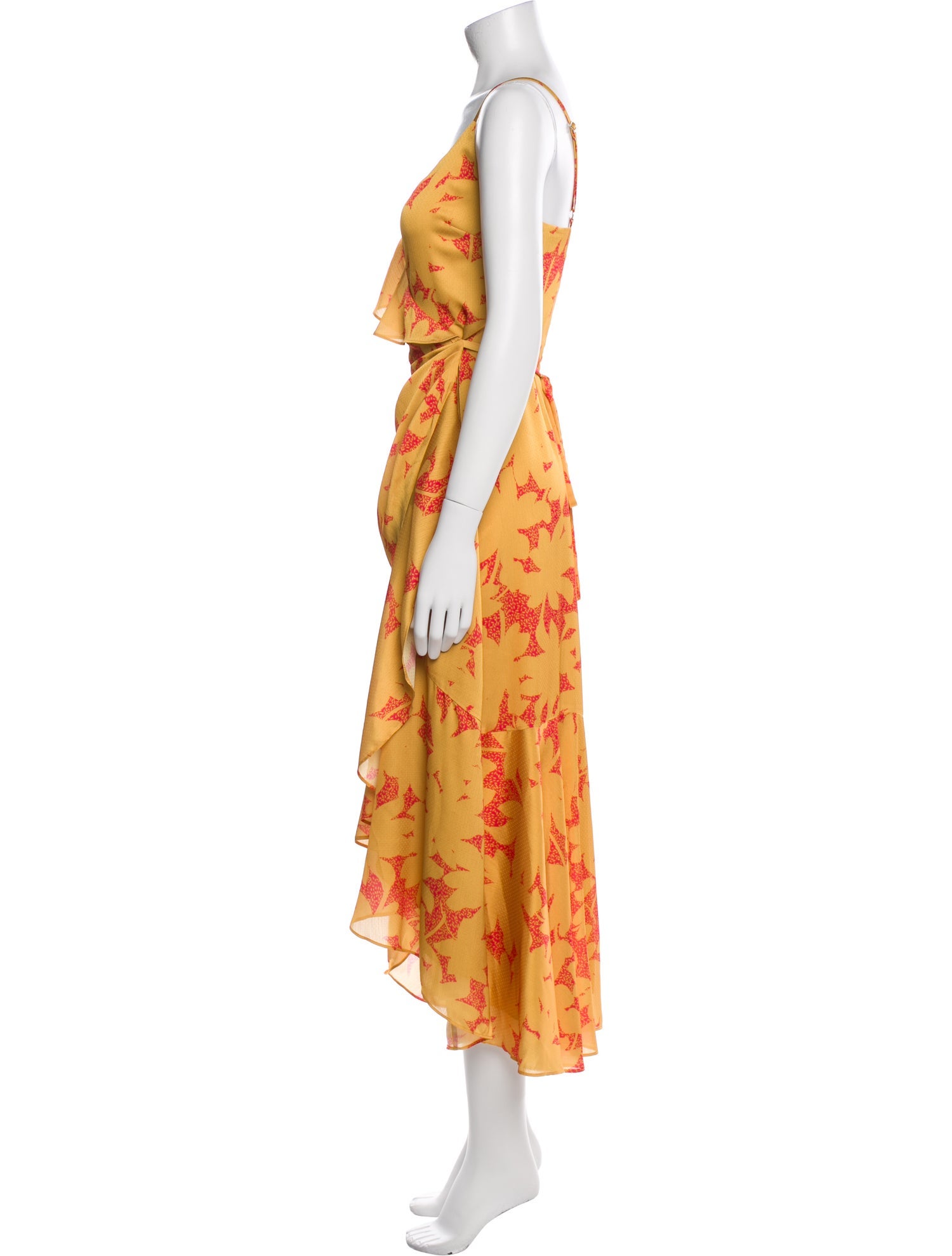 Ted Baker Floral Print Long Dress