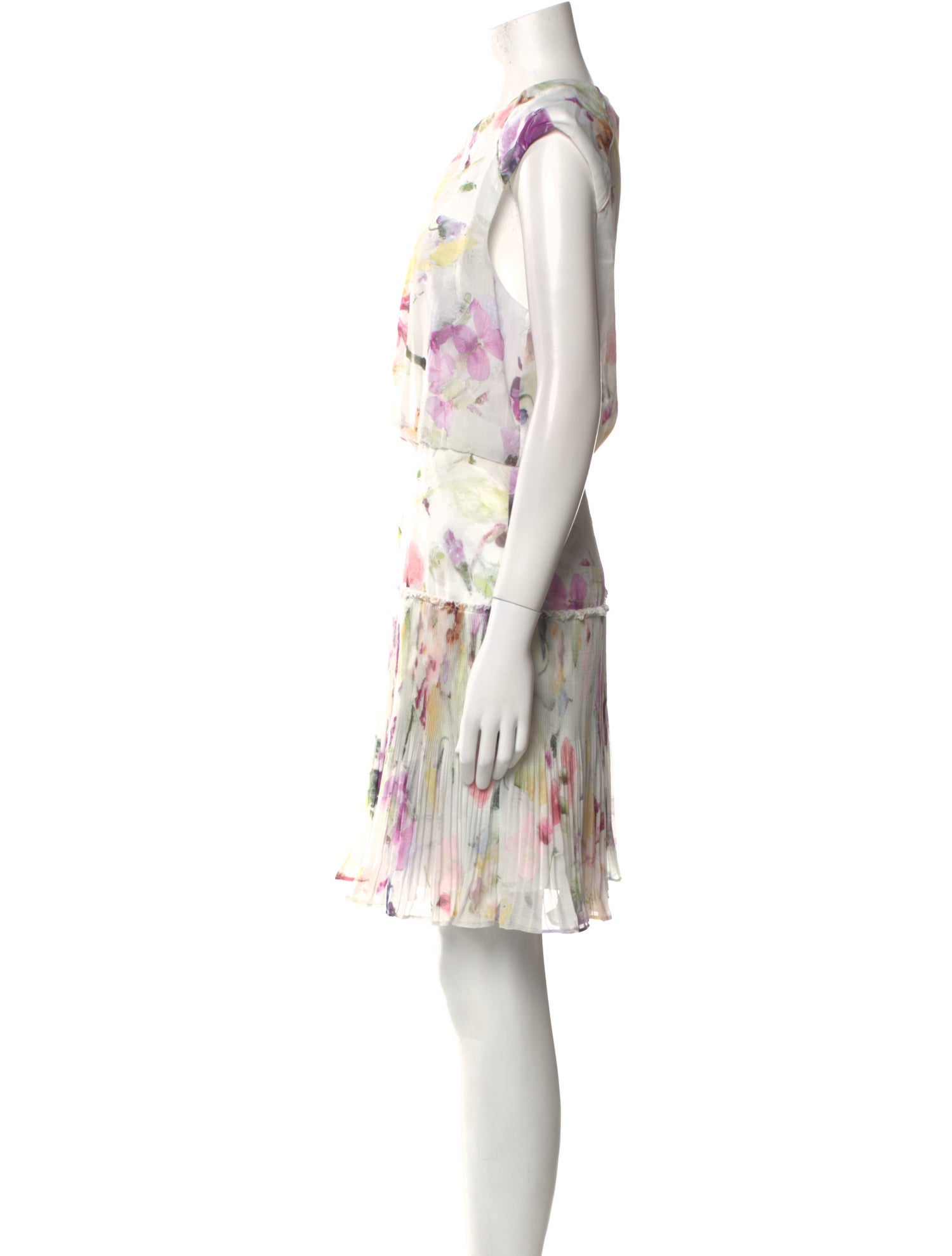 Ted Baker Floral Print Mini Dress w/ Tags