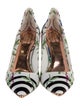 Ted Baker Satin Floral Print Pumps