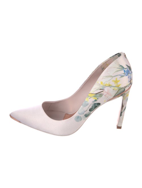 Ted Baker Floral Print Slingback Pumps
